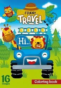 Produktbild Fresh A4 Malbuch 16 Bilder Lustige Reisen