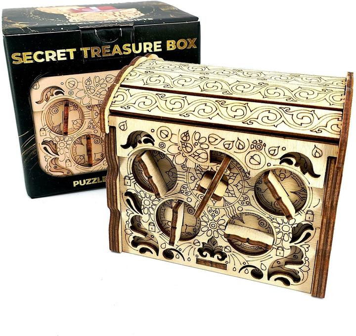 Actual product image Escape Welt Secret Box "Treasure" - Puzzle box (German, 1 - 2 Players)