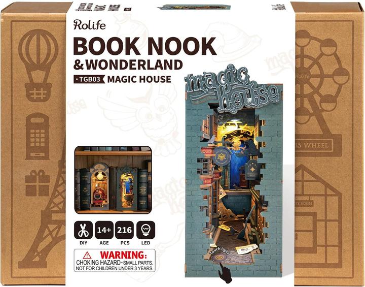 Image du produit Robotime Kit de modèle 'Magic House