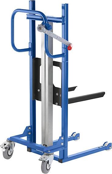 Immagine prodotto kaiserkraft Carrello elevatore per materiali, con forca per cassa regolabile, con rulli
