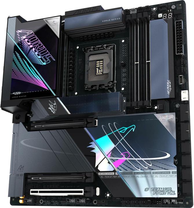 Productafbeelding Gigabyte Z890 AORUS Master AI TOP (LGA 1851, Intel Z890)