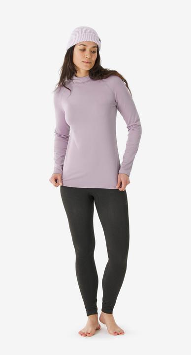Image du produit Wedze Sous-vêtement thermique de ski chaud et respirant femme, BL 500 mauve (S)