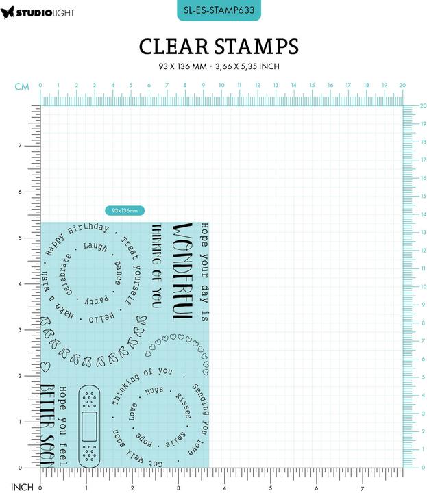 Produktbild Sizzix Klarischtstempel Kreise