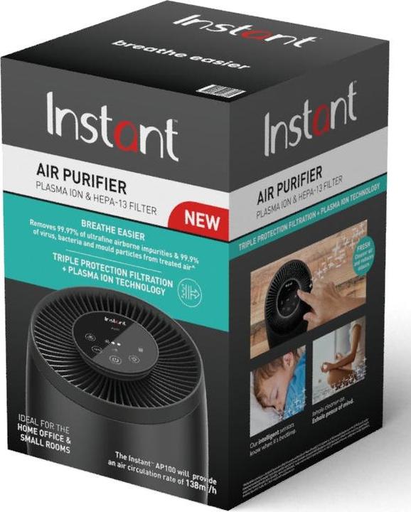 Actual product image Instant Air purifier AP100 charcoal