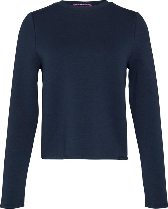 Image du produit s.Oliver Sweatshirt Verkürztes Sweatshirt aus Interlockjersey (M)