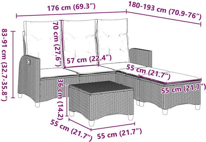 Produktbild vidaXL Shane