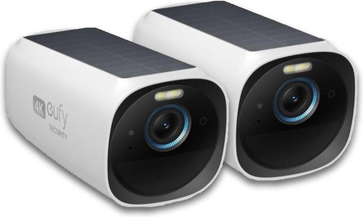 eufy Security - Eufycam 3 Hinzufügen -on -Kamera - 2 Pack - Schwarz und Weiss, ein Stück, 4K Wireless
