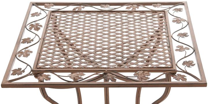 Produktbild CLP Tisch Asina, antik braun