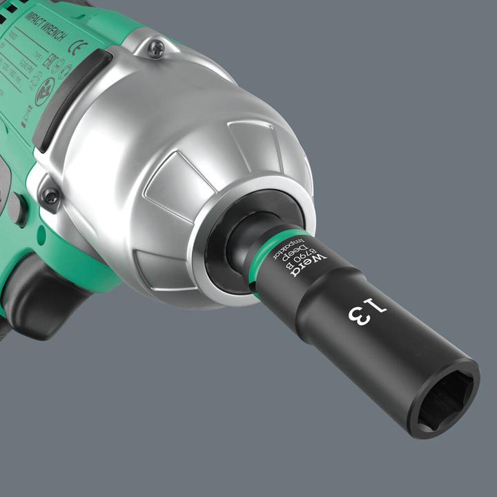 Actual product image Wera 8790 B Impaktor Deep SW Steckschlüssel 3/8, 10mm (10 mm)