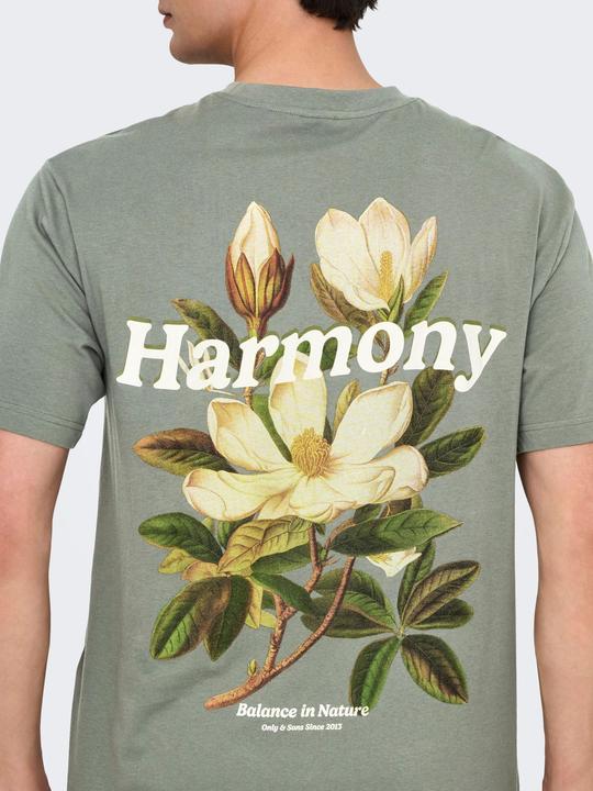 Produktbild Only & Sons Onskeane Rlx Ss Print Tee Noos (M)