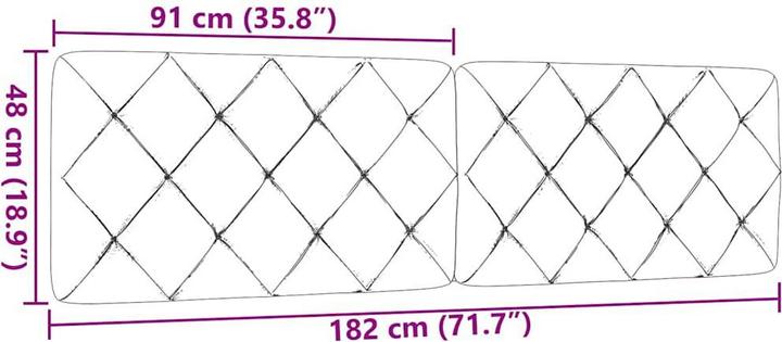 Image du produit vidaXL Marrissa (182 x 6 x 48 cm)
