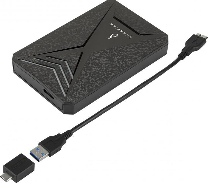 Produktbild Verbatim GX3 Gaming HDD 1TB 53681 USB 3.2 Gen 1 black (1 TB)