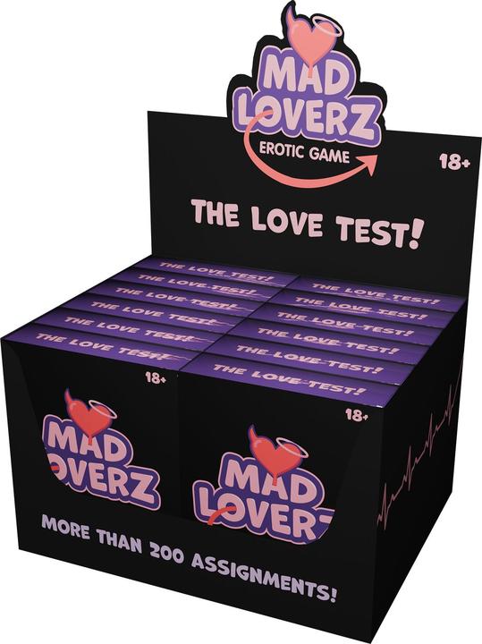 Productafbeelding Mad Party Mad Loverz Erotic Game 12 pcs (Kaartspel, Engels)