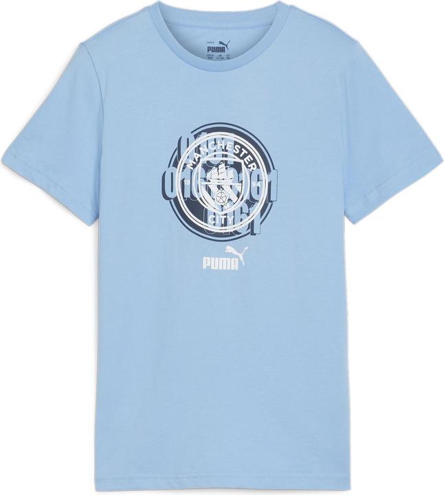 Puma MCFC ftblCulture Tee Jr (128)