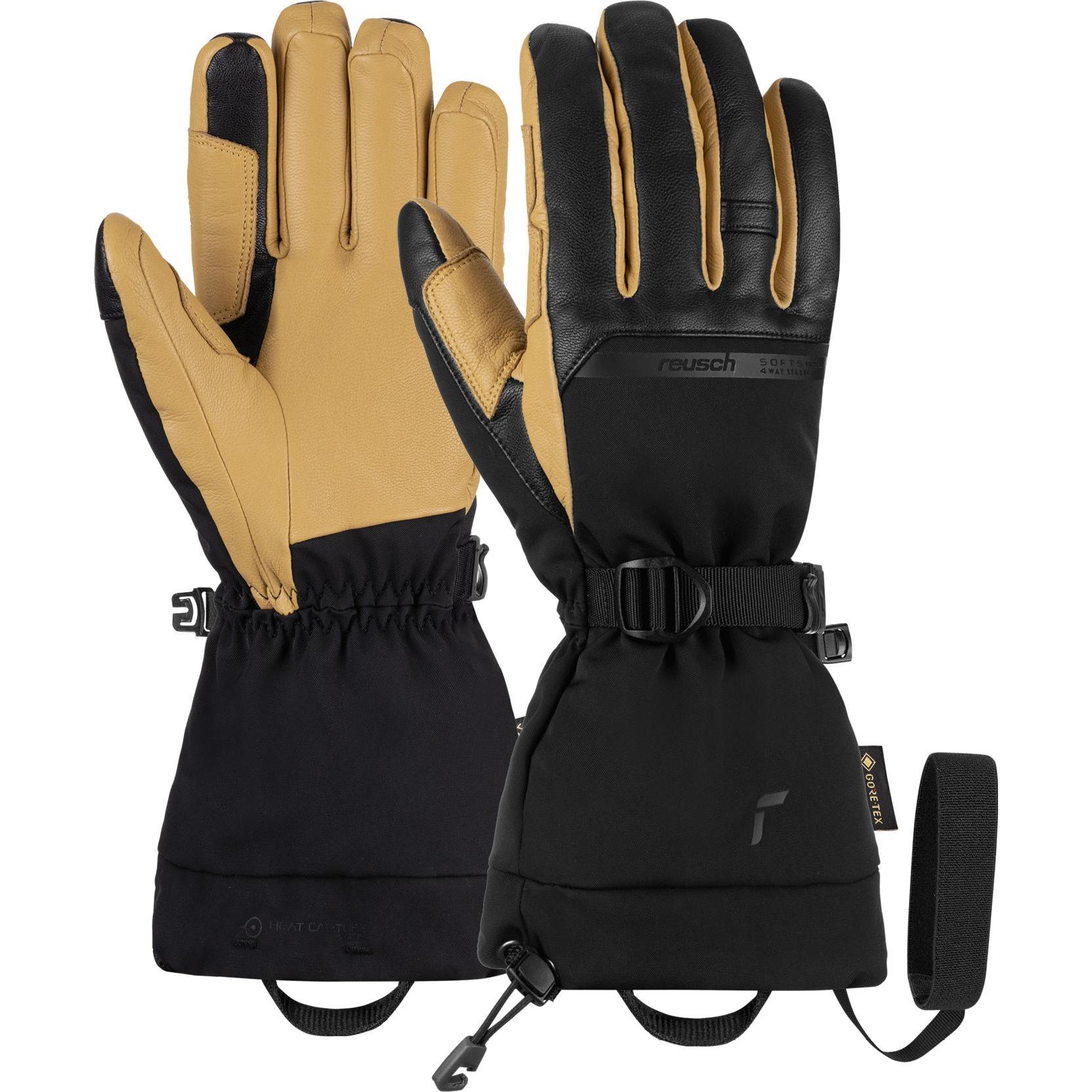 Reusch, Unisex, Handschuhe, Discovery GORE-TEX Touch-Tec, Schwarz, (7.5)