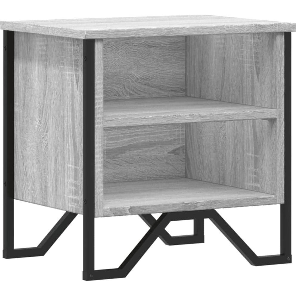 VidaXL, Nachttisch, Len (40 x 30 x 40 cm)