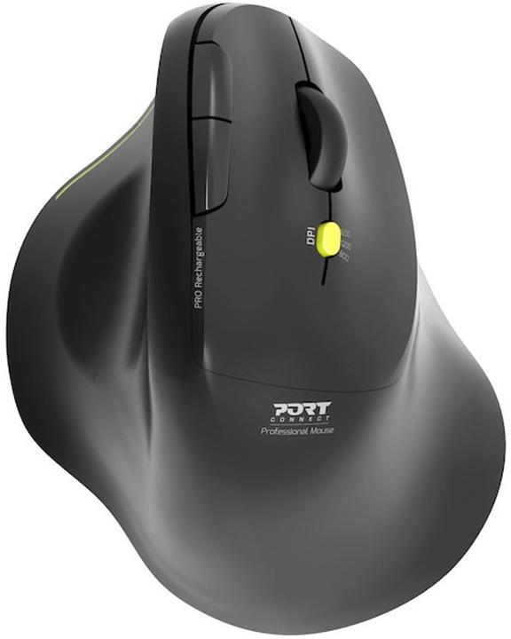 Actual product image Port Designs Mouse Ergo Rechargeable Blth Ergo Soft (Wireless)