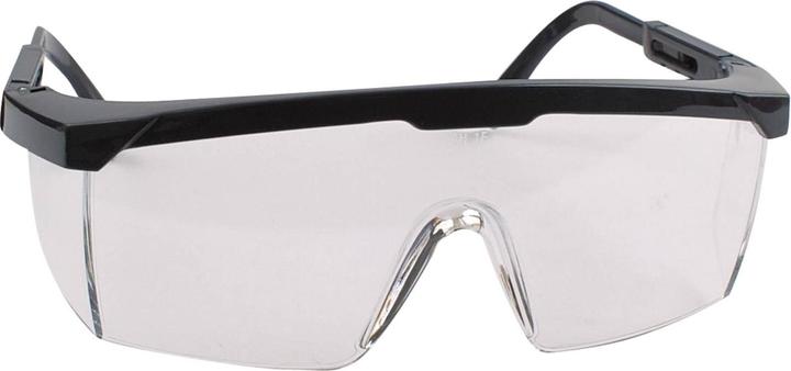 Actual product image BGS Safety Glasses with Adjustable Temples transparent