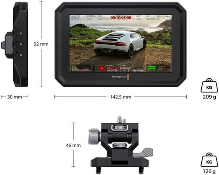 Actual product image Blackmagic Pyxis 6K Monitor Kit (5", Full HD)