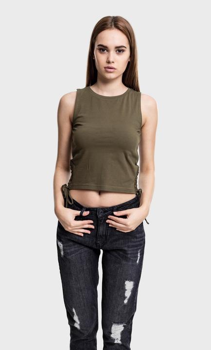 Immagine prodotto Urban Classics Top con pizzo da donna (L)