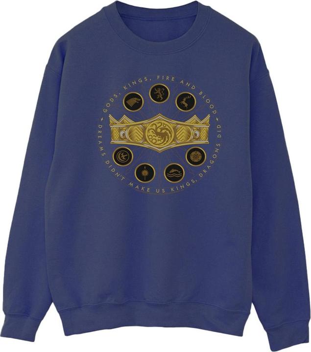 Image du produit Game of Thrones - Sweat GODS KINGS FIRE AND BLOOD - Homme (4XL)