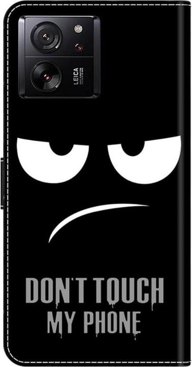 Produktbild Cover-Discount Xiaomi 13T / 13T Pro - Leder Etui Hülle Don't Touch (Xiaomi 13T Pro, Xiaomi 13T)