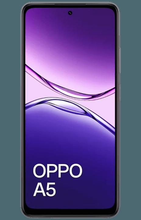 Actual product image OPPO A5 (128 GB, Dark Purple, 6.67", Dual SIM, 4G)