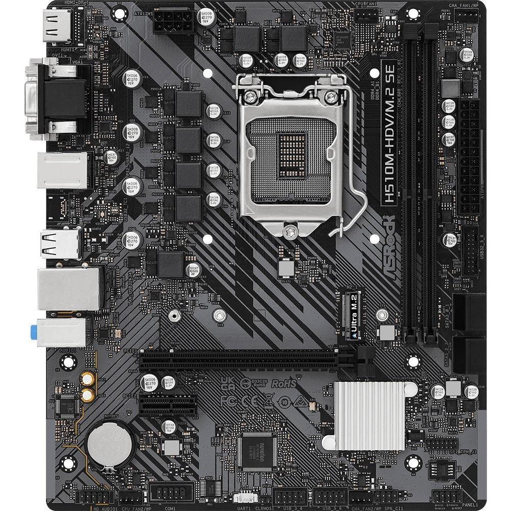 AsRock H510M-HDV/M.2 (LGA 1200, Intel H470, mATX), Mainboard