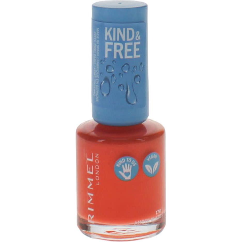 Rimmel London, Smalto per unghie, Rimmel - Smalto per unghie Kind & Free 8 ml 170 Amberaze - (Amberaze, Smalto)