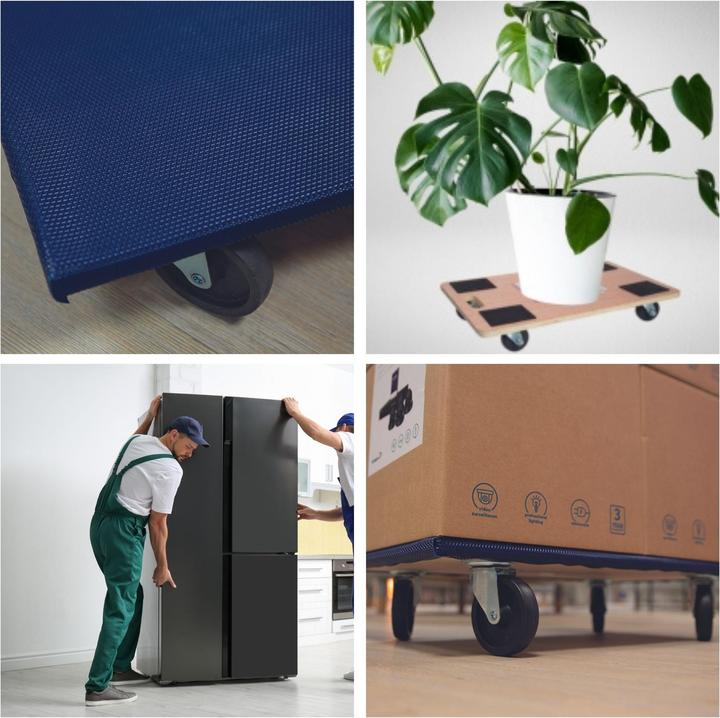 Image du produit Velleman FURNITURE MOVER - RECTANGULAR - 650 x 400 mm - MAX. LOAD 400 kg (400 kg)