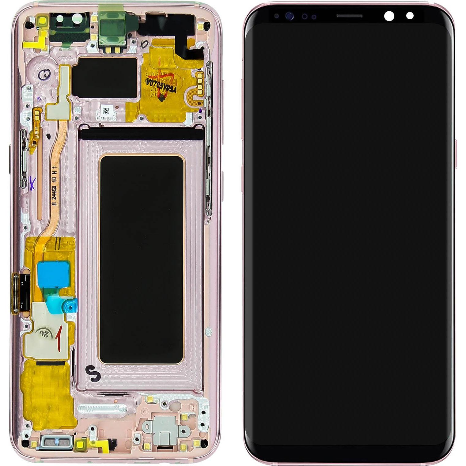 Samsung LCD-Display Galaxy S8 (Display, Galaxy S8), Mobilgerät Ersatzteile, Rosa