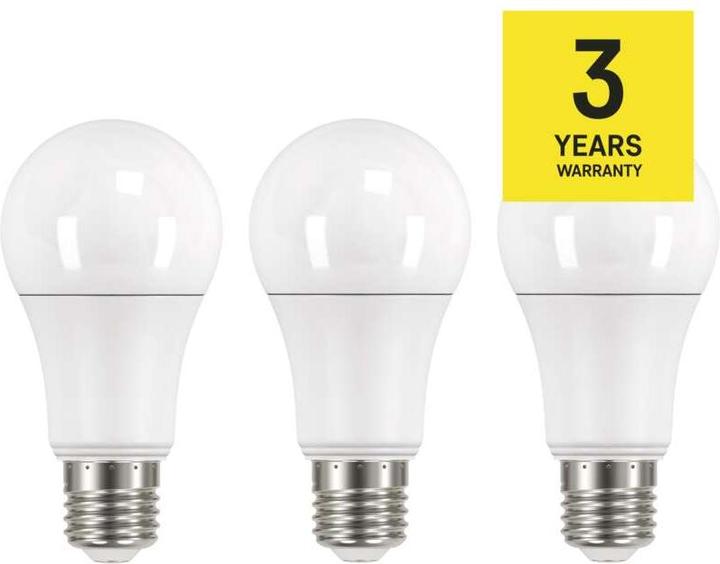 Actual product image Emos ZQ5160.3 LED bulb E27 (E27, 14 W, 1521 lm, 3 x, E)