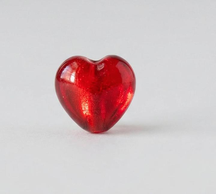 Image du produit Liliflo ELEMENT - Coeur Murano rouge