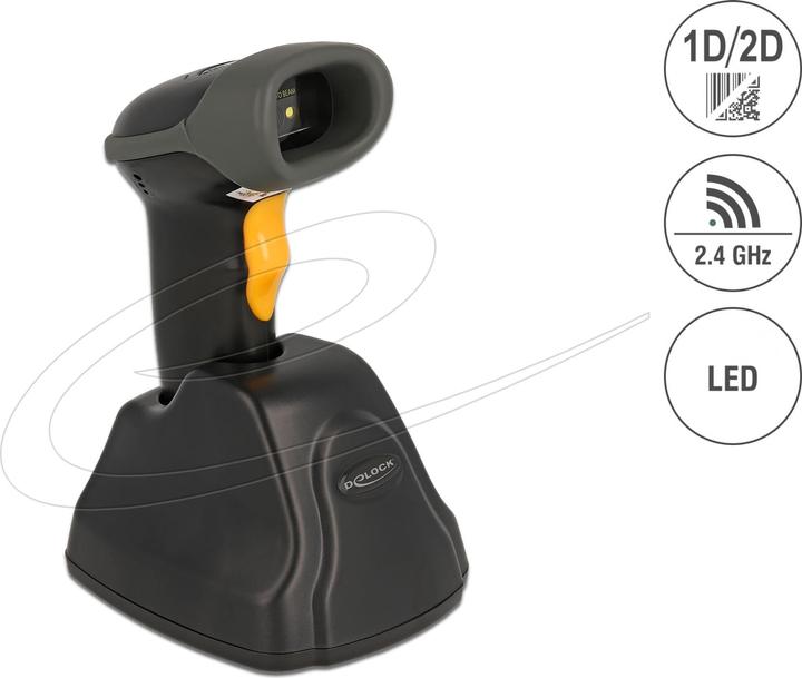 Produktbild Delock Barcode Scanner (2D-Barcodes, 1D-Barcodes)