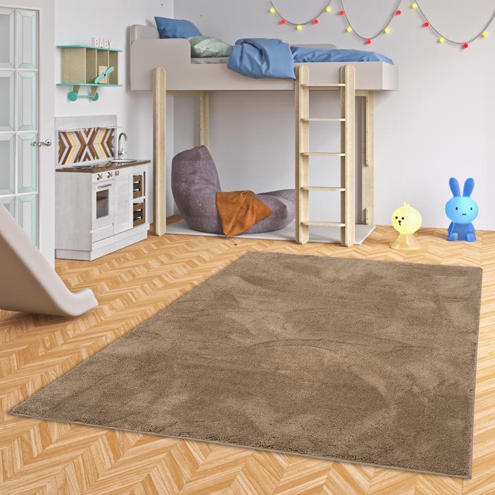 Actual product image Pergamon Super soft children's high pile carpet Silky Kids (80 x 150 cm)