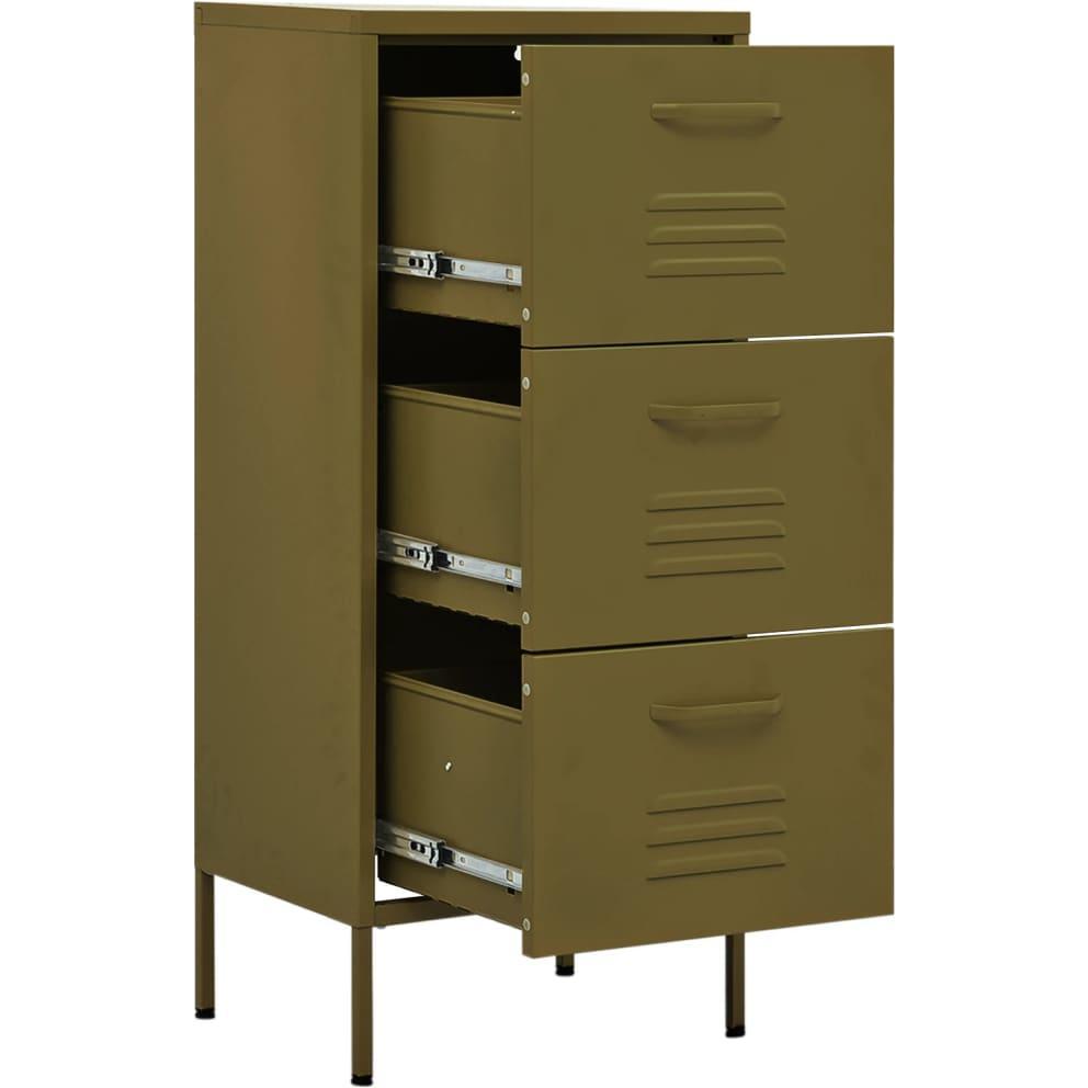 Thumbnail - VidaXL, Aktenschrank, Nalren (42.5 x 35 x 101.5 cm)