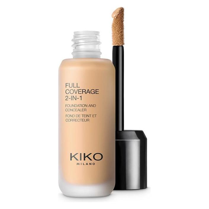 Kiko Milano, Stichting, Volledig Dekkende 2-in-1 Foundation & Concealer (35 Neutral)