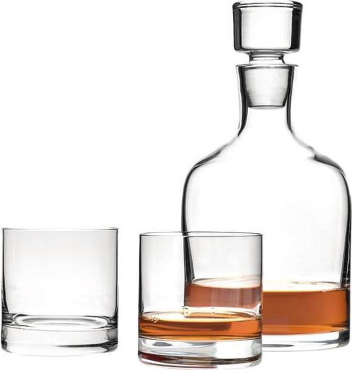 Image du produit Leonardo Carafe à whisky Ambrogio et set de 3 verres (1.50 l)