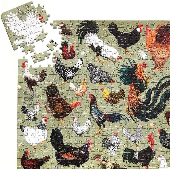 Produktbild Czuczu Puzzle Puzzlove Hühner 1000 Teile (1000 Teile)