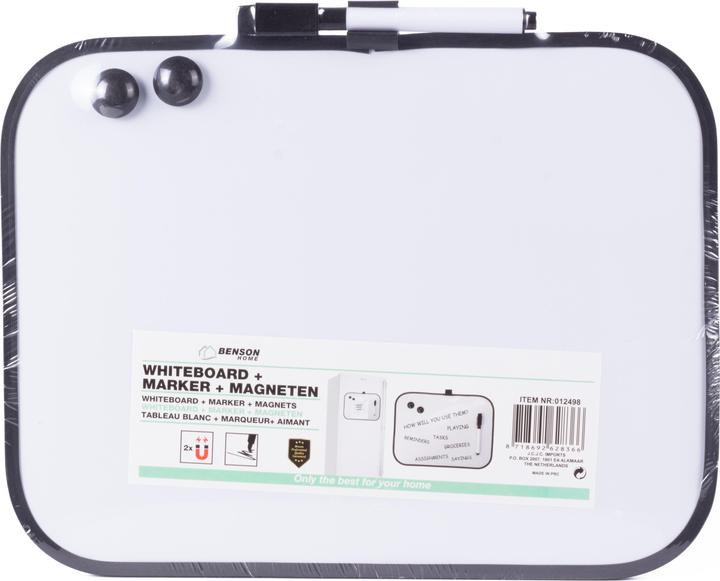Image du produit Benson Home Whiteboard mit Marker und 2 Magnete