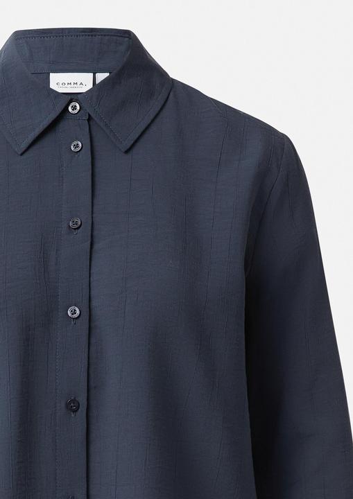 Immagine prodotto Comma Bluse Semitransparente Hemdbluse in Crêpe-Optik (40)