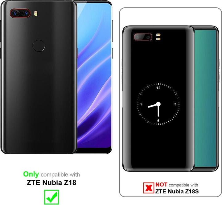 Produktbild Cadorabo Universale Schutzhülle Tasche mit Gürtelclip (ZTE Nubia Z18S)