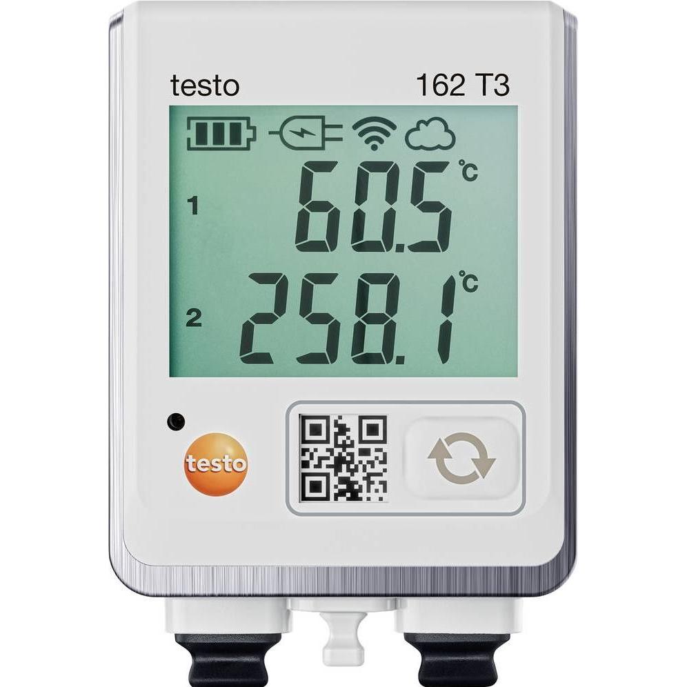 Testo 0572 1623 162 T3 Temperatur-Datenlogger Messgrösse Temperatur -195 bis 135 (Custodia del dispositivo di misurazione), Misurazione
