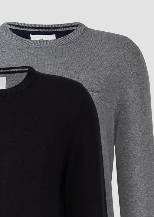 Actual product image s.Oliver Strickpullover Strickpullover im Doppelpack (M)