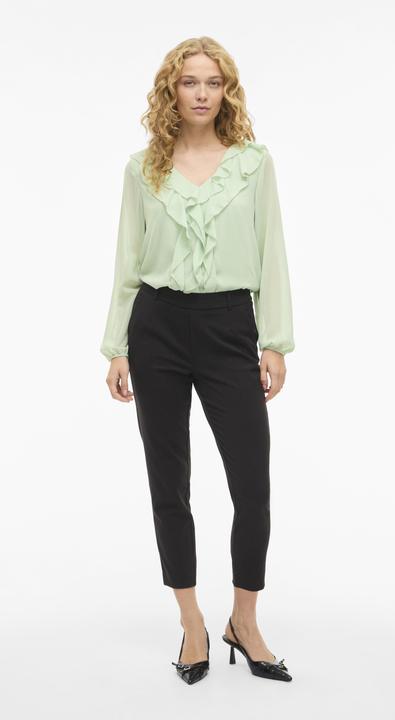 Immagine prodotto Vila VIANE Gerüschtes Oberteil mit langen Ärmeln (38)