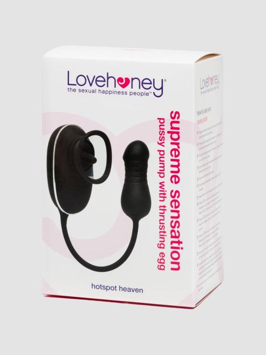 Produktbild Lovehoney Supreme Sensation Vibro-Pumpe mit Saug-, Zungen- & Stossfunktion