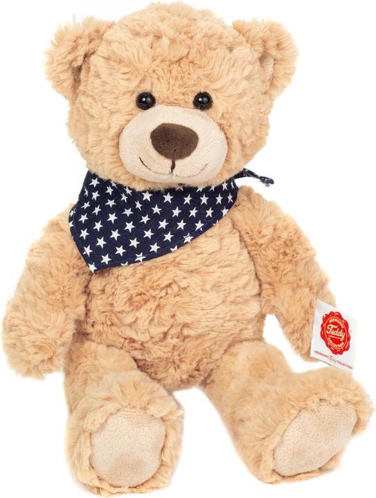 Immagine prodotto Teddy Hermann Orsacchiotto color sabbia con sciarpa 30 cm (10 cm)