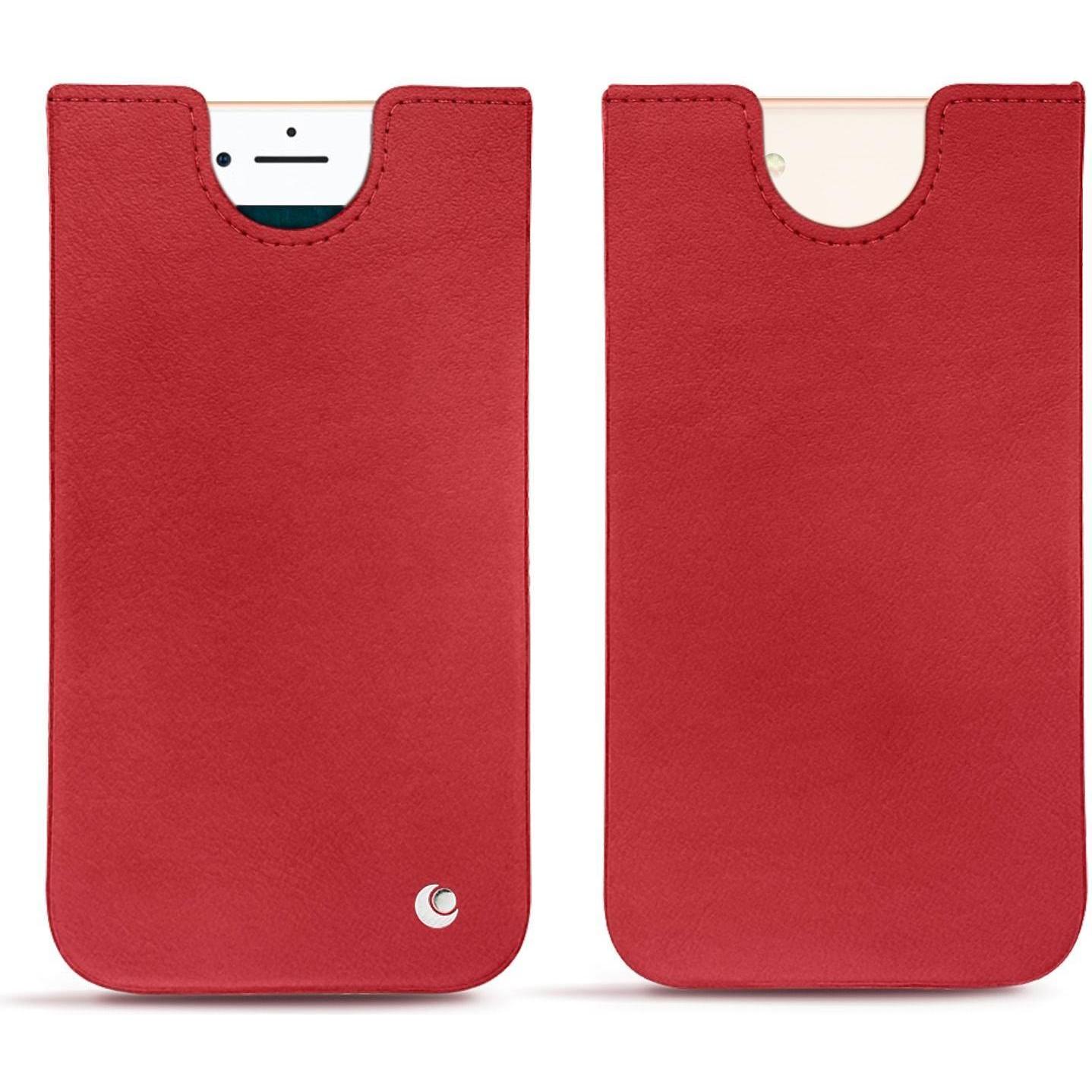 Thumbnail - Noreve Lederschutzhülle (Apple iPhone 7), Smartphone Hülle, Rot