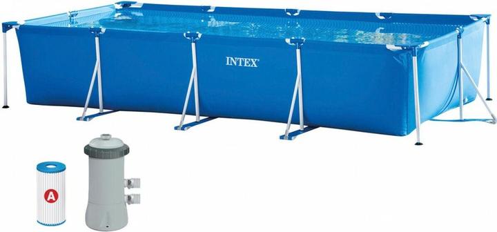 Produktbild Intex 4,5 M X 2,2 M X 0,84 M POOL MIT RECHTECKIGEM RAHMEN (450 x 220 x 84 cm)