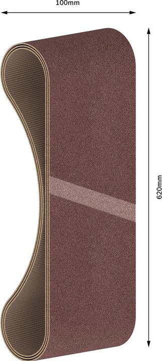 Produktbild Bosch Professional Zubehör PRO X440 Schleifband, 100 x 620 mm, G60 (60)